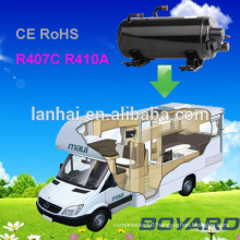 R410A R407C HVAC car air rotary compressor for air conditioners for Camping Car Air Conditioner